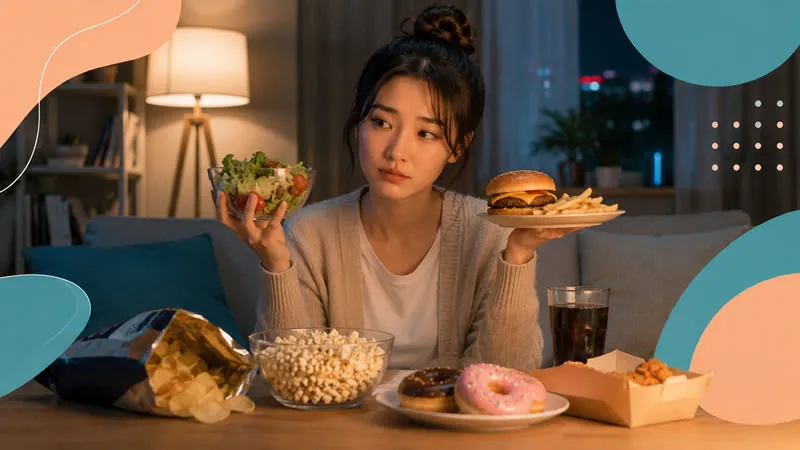 吃宵夜一定會胖嗎?真正該注意的不是時間,是這三件事