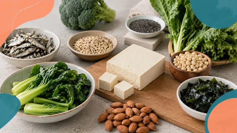 不喝牛奶怎麼補鈣?起司、豆干、深綠色蔬菜的實際換算
