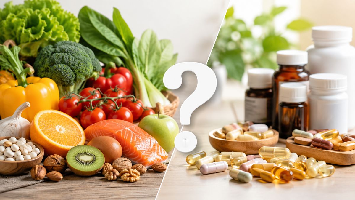 天然食物與保健食品的攝取差異:常見疑問與觀念整理