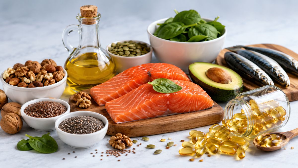 Omega-3脂肪酸完整指南:3大種類、最佳食物來源與2026最新攝取建議